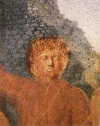 Piero della Francesca, Detail of Baptism of Christ